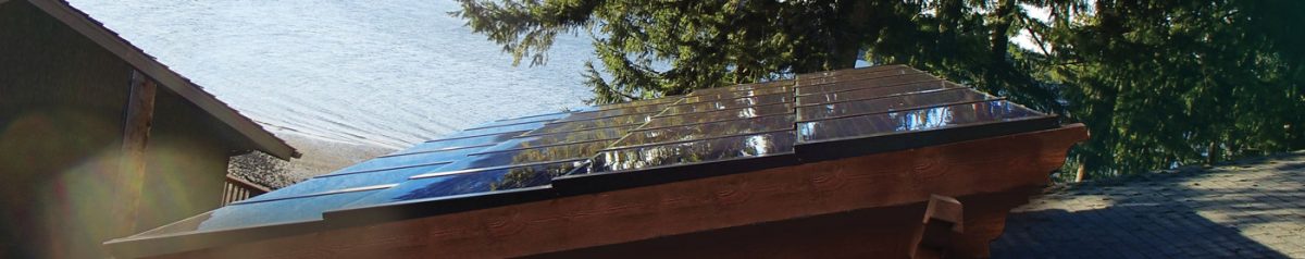 Pergola Mounted Solar Panels