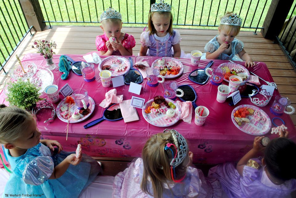 princess party outdoor picnic