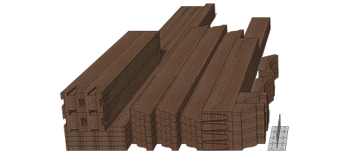 wooden pergola kit