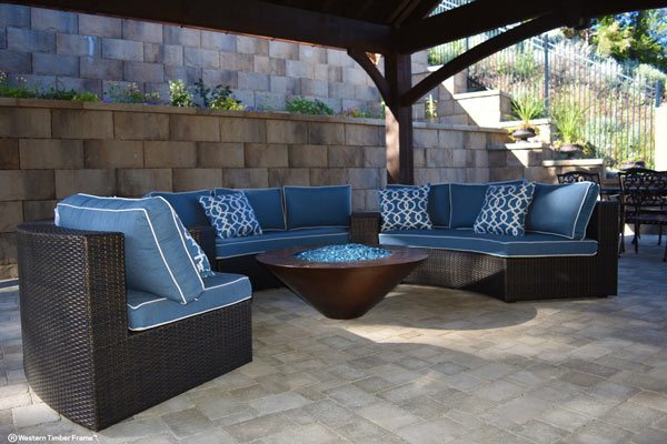 fire pit furniture pavilion
