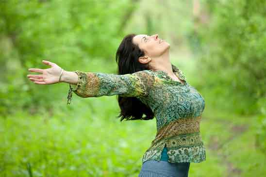breathing-in-fresh-air woman air
