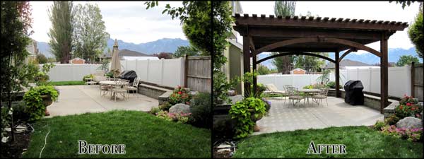 Copier1_B&A before and after pergola installation