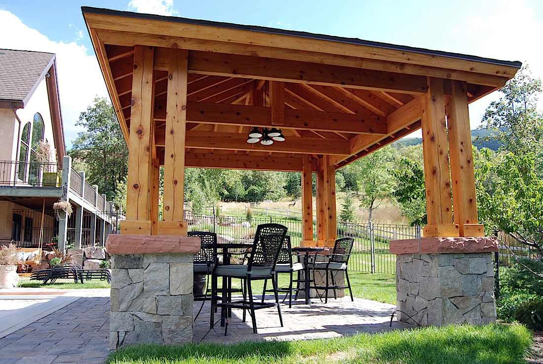 timber frame pavilion