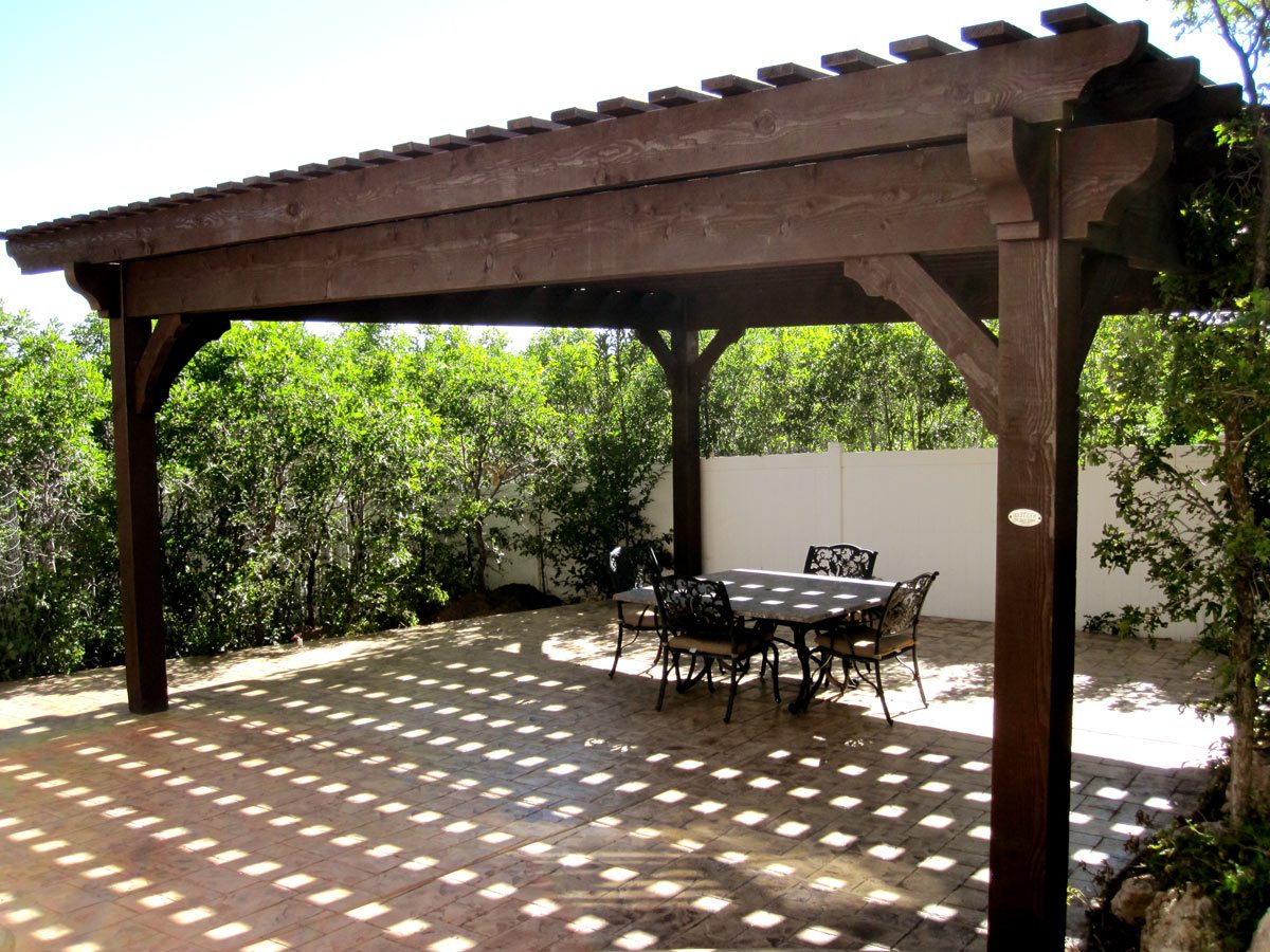 oversize pergola kit