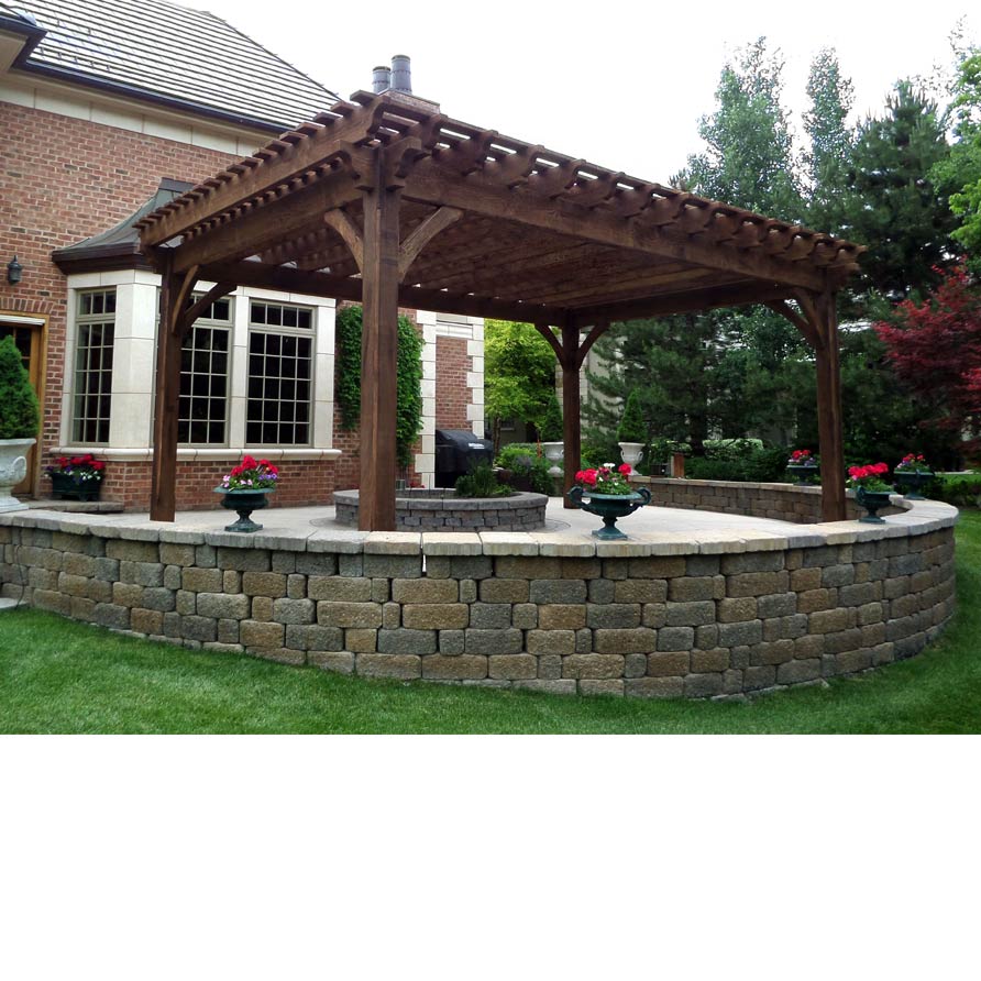 early-american-pergola