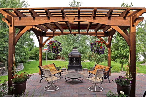 55 Best Backyard Retreats With Fire Pits, Chimineas, Fire Pots & Fire Bowls  | Western Timber Frame