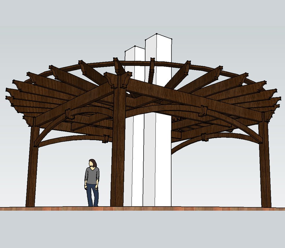 round-pergola-side-view