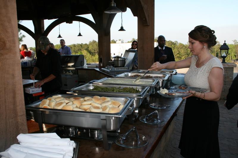 serving-food-under-pergola