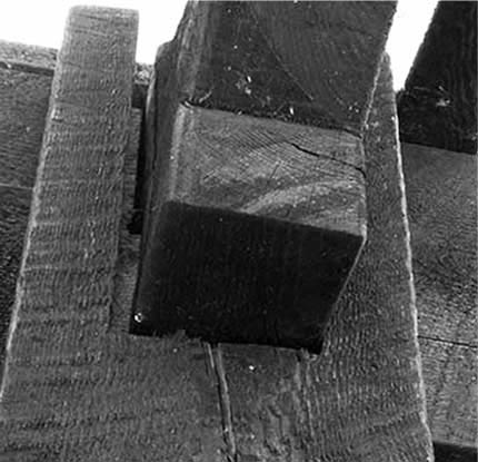 conventional dovetail timber cracking