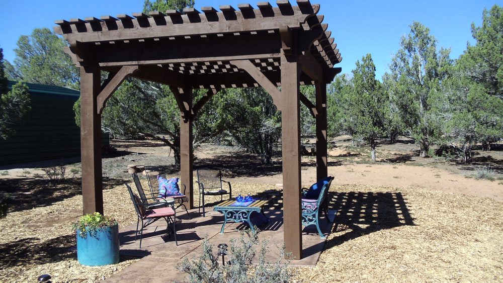walkowiak1-pergola solid wood timber frame pergola