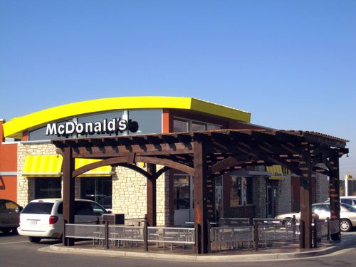 Mcdonalds-pergola