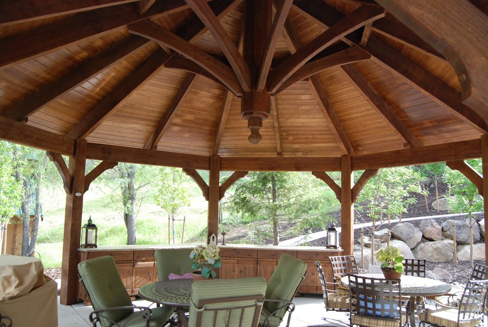 timber frame gazebo kit