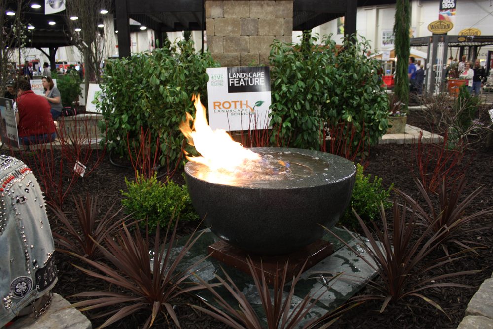 fire fountain