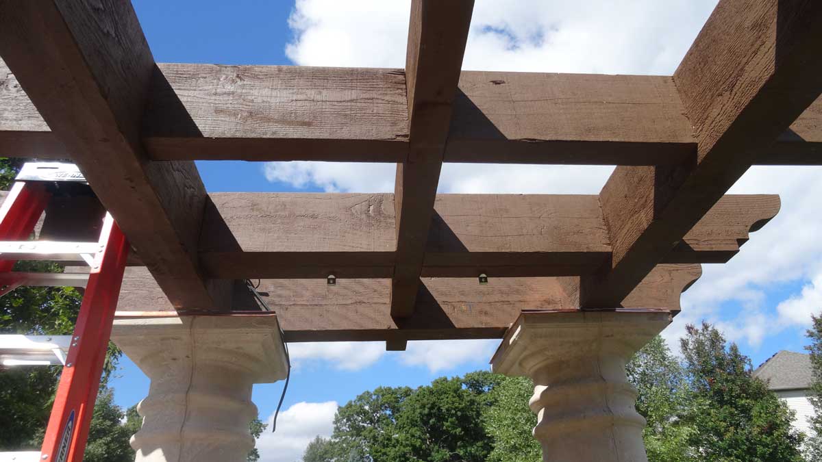 under view garden arbor assemble