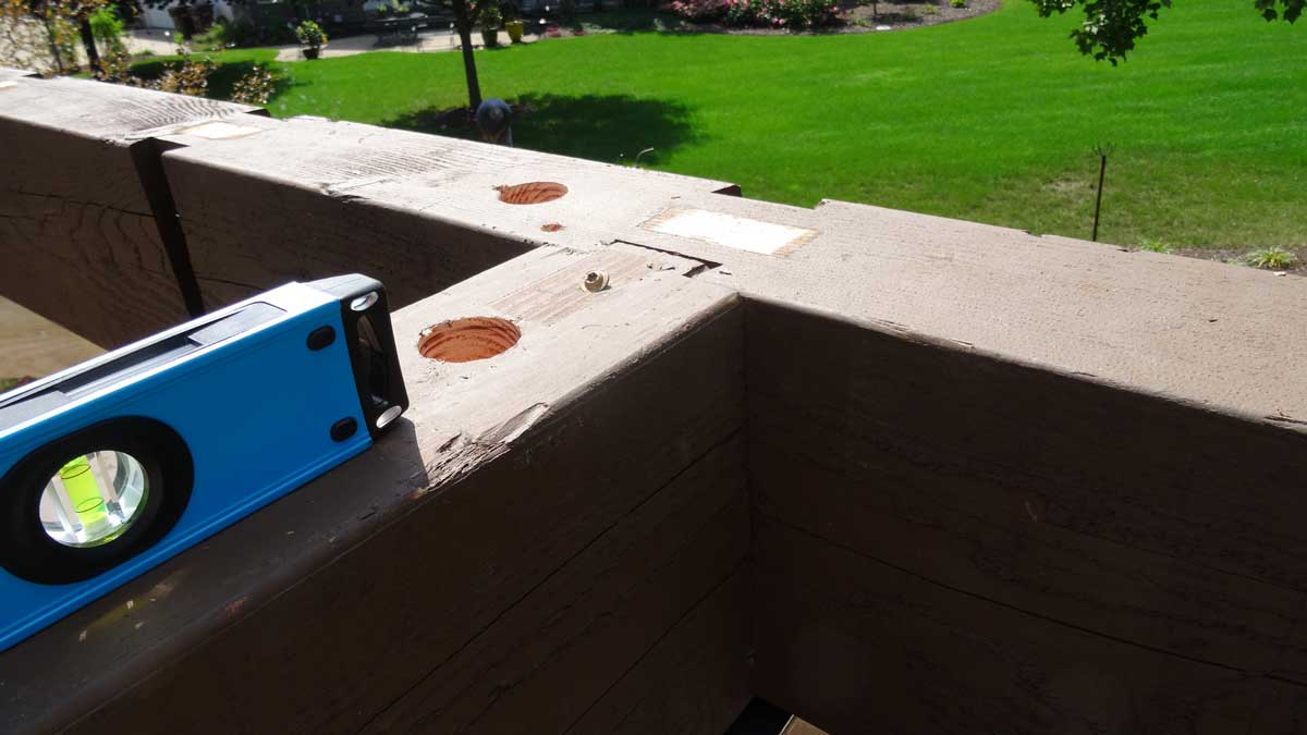 post to beam dovetail connection