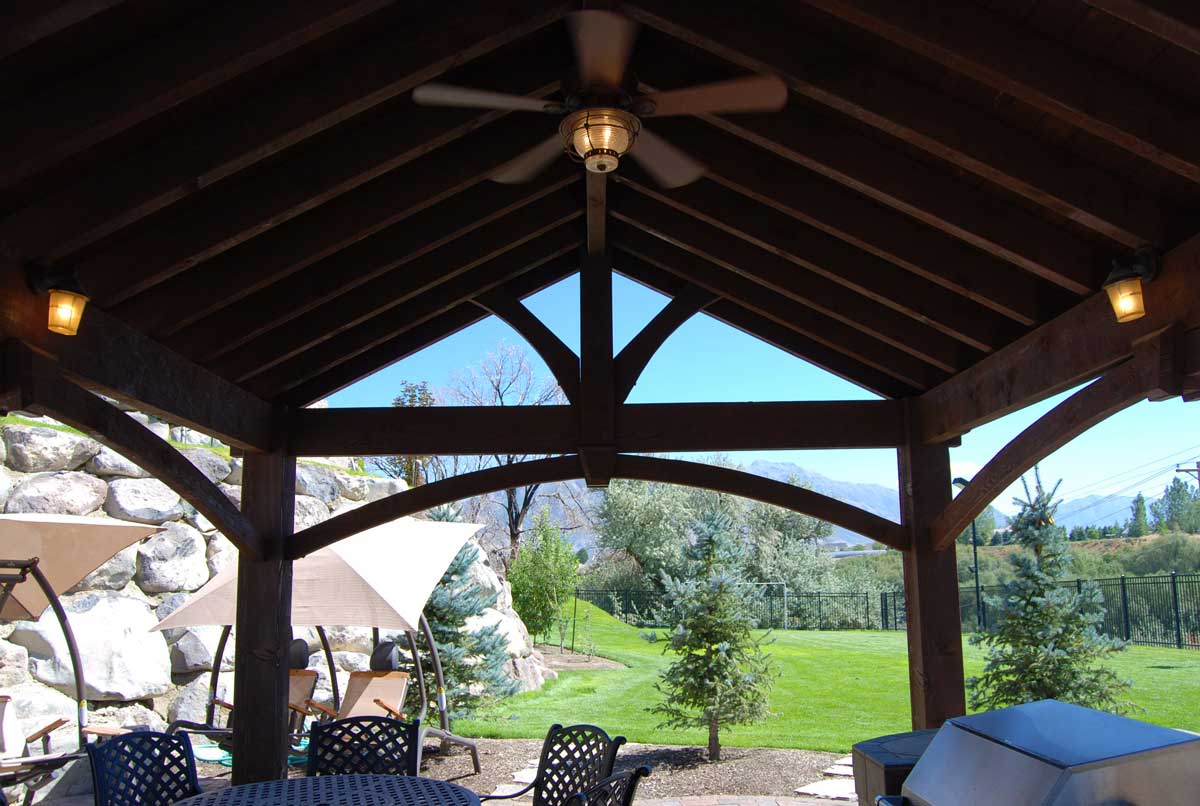 Kjar1-16x20-outdoor-lighting timber frame pavilion lights fan