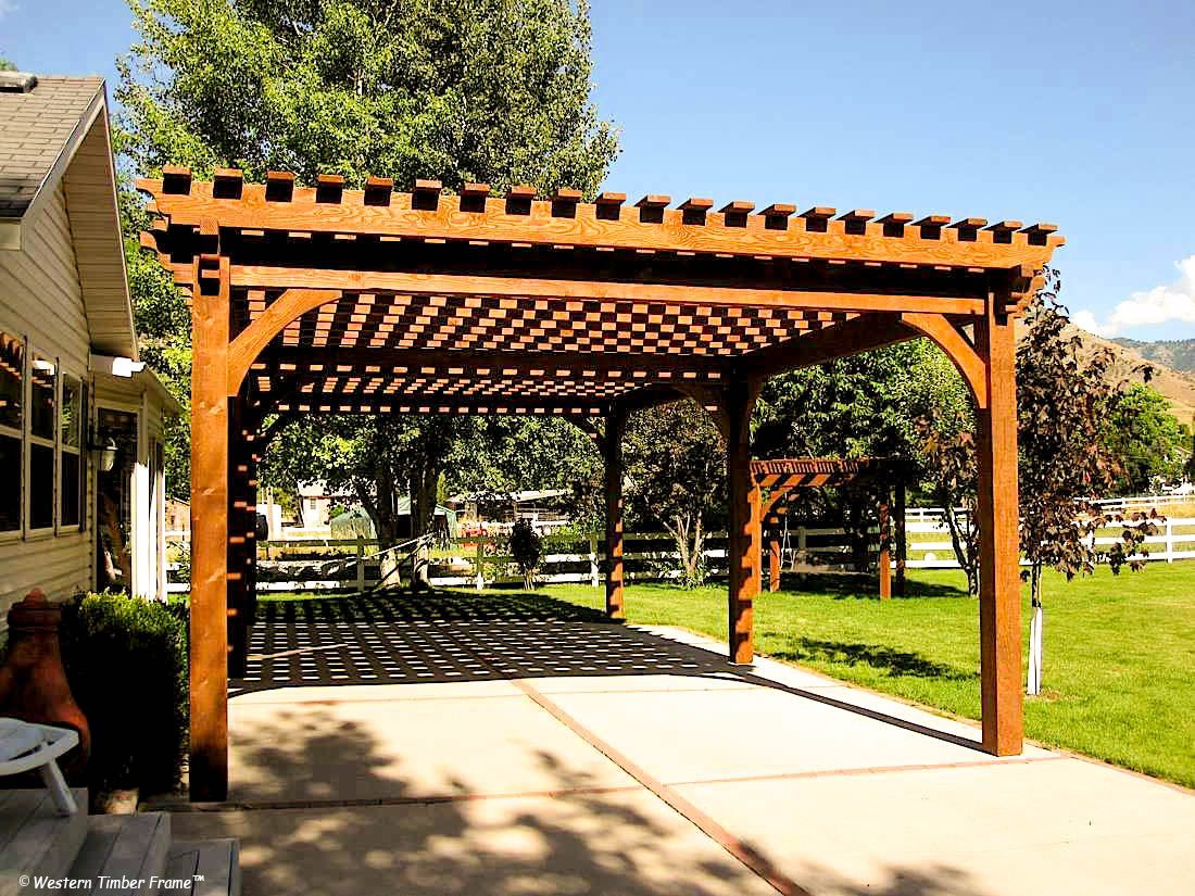 entertainment kit pergola