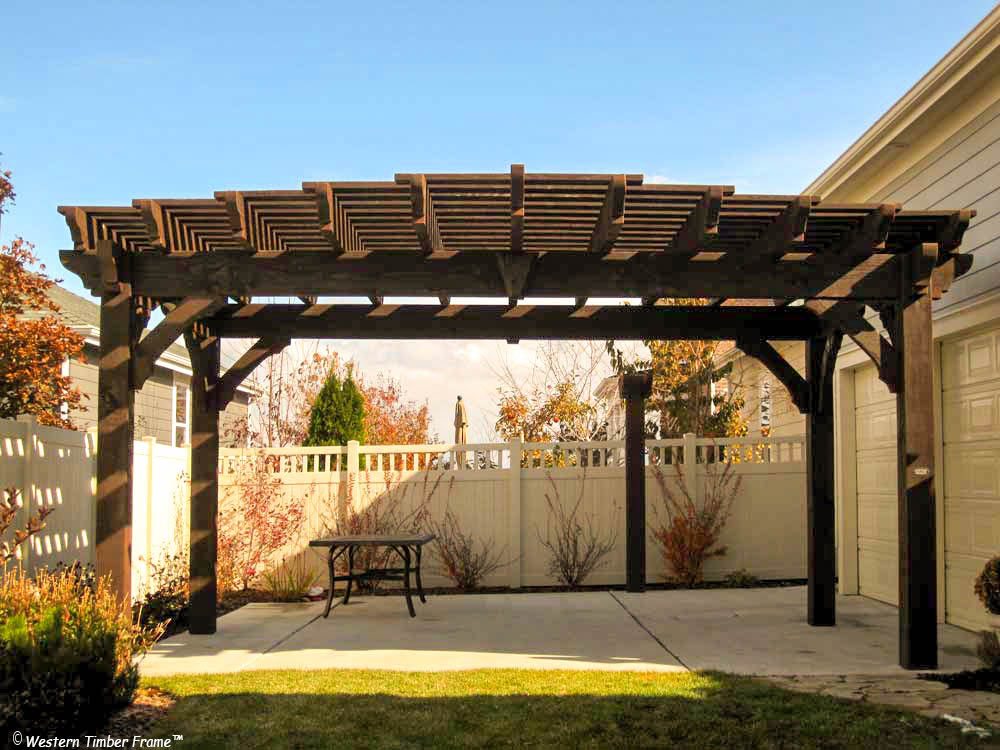 radius roof pergola kit