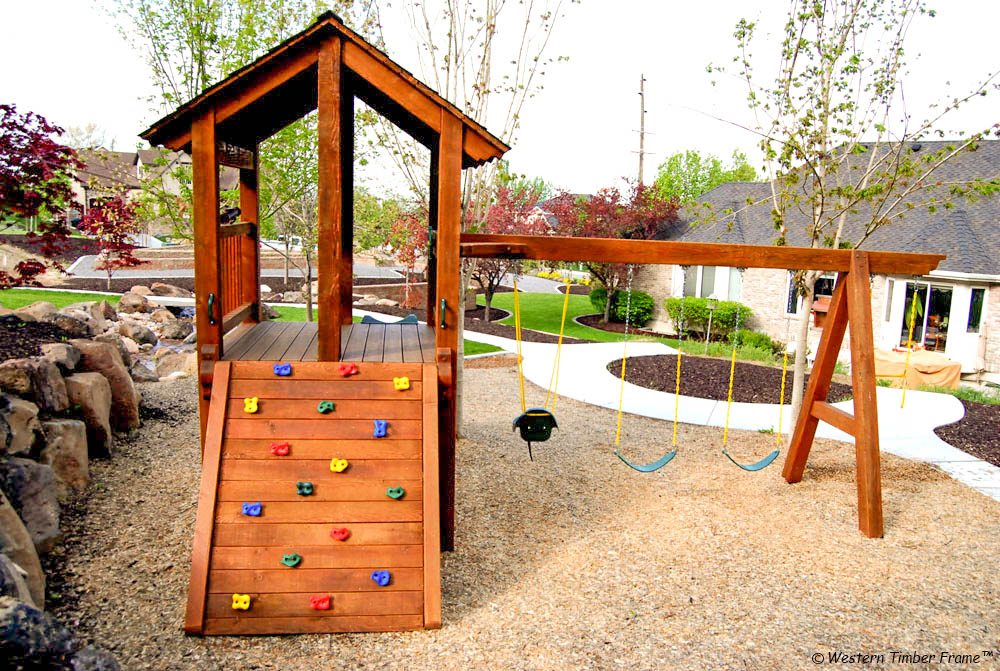 playground slide swing