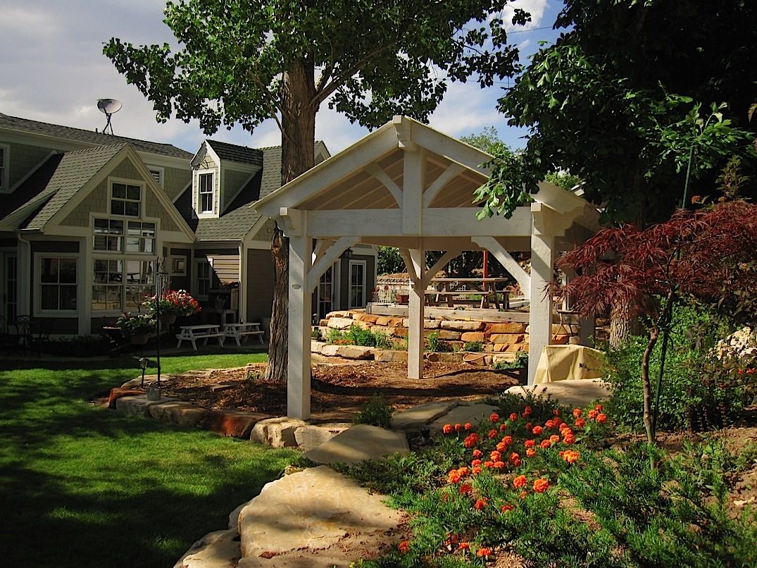 tree pavilion shade