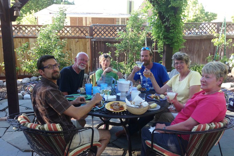 70th birthday pergola