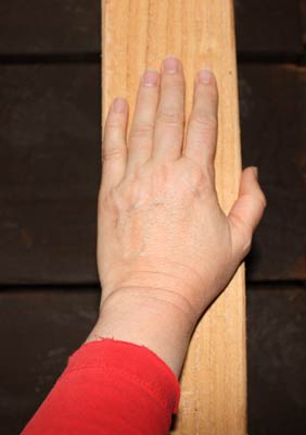 hand beam