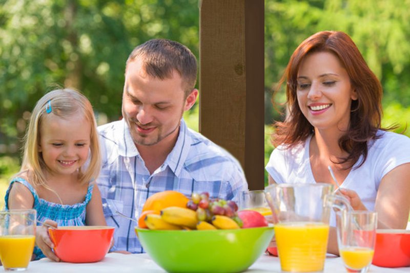 family picnic pergola