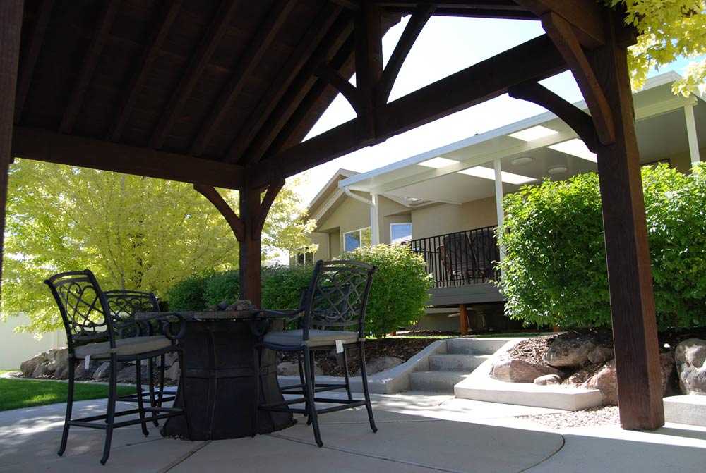 richardson-pavilion-wood solid wood pavilion kit