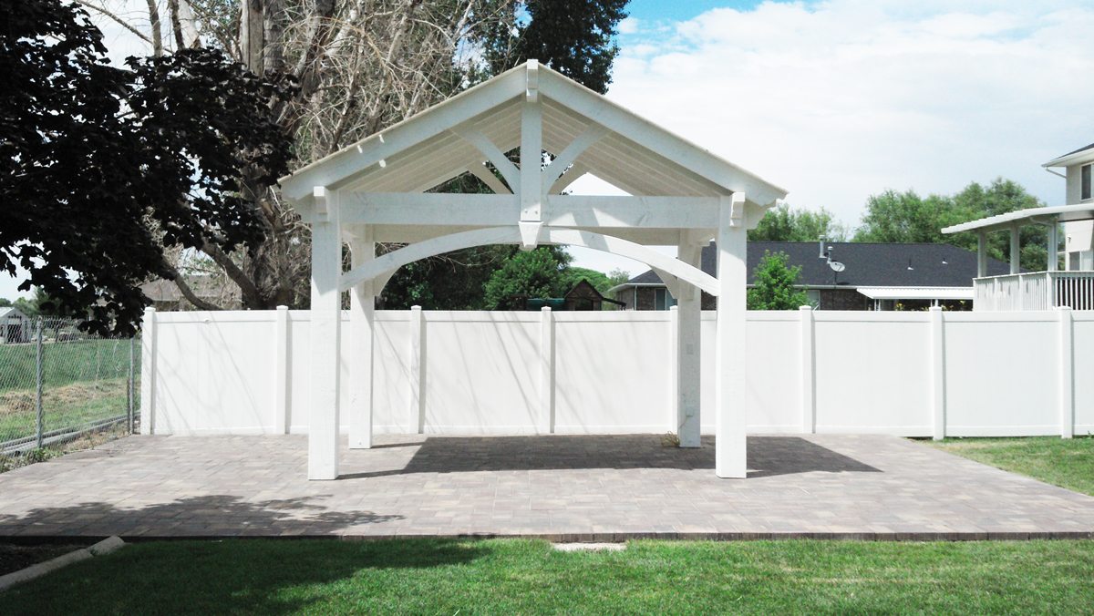 shade timber frame pavilion kit