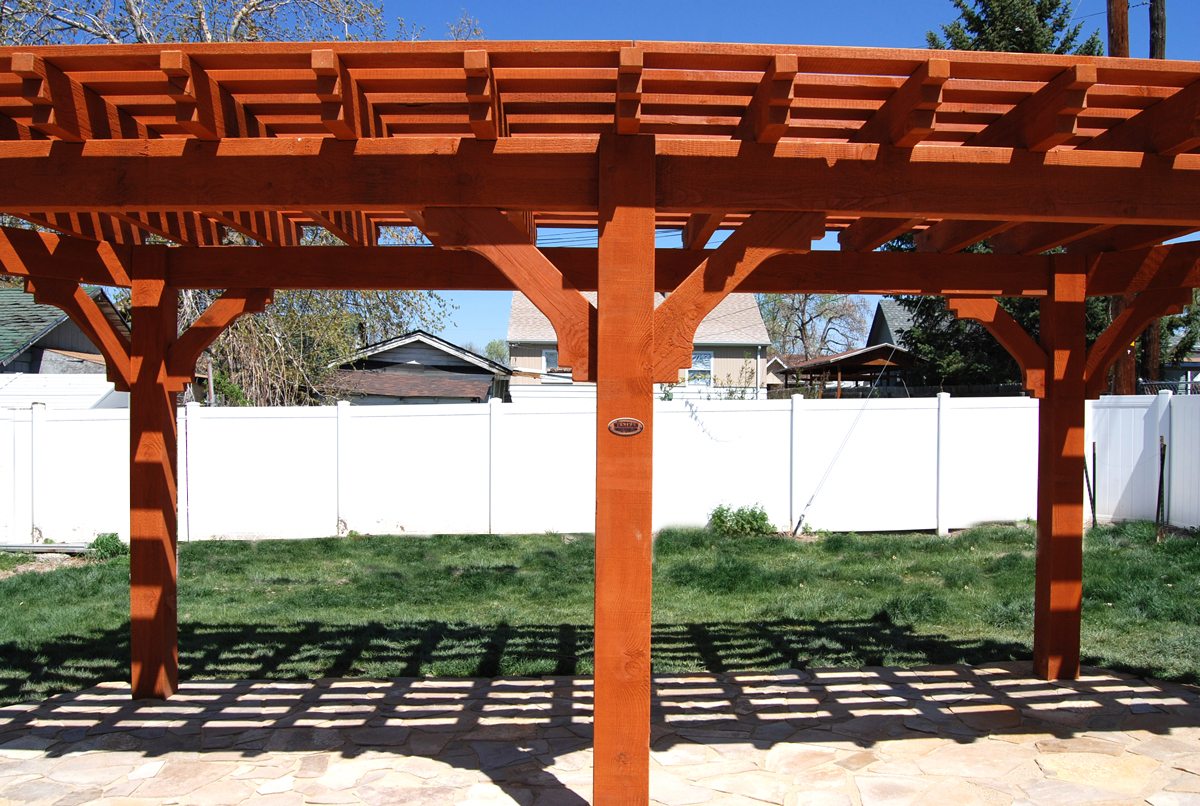 timber frame pergola kit