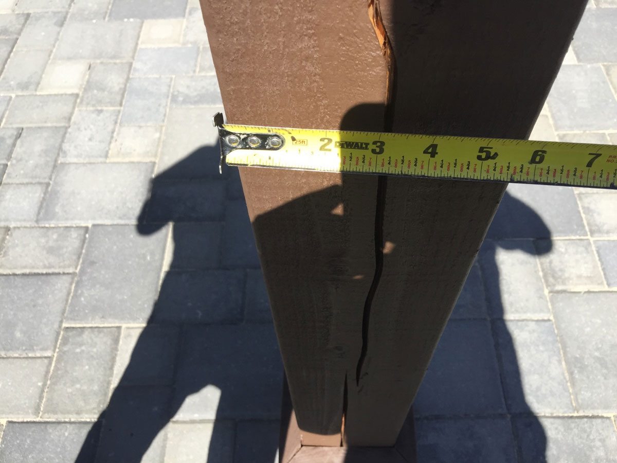 checking-cedar1 measuring checking