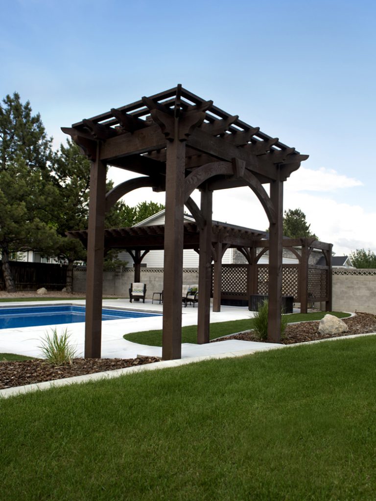 wright-arbor arbor timber frame