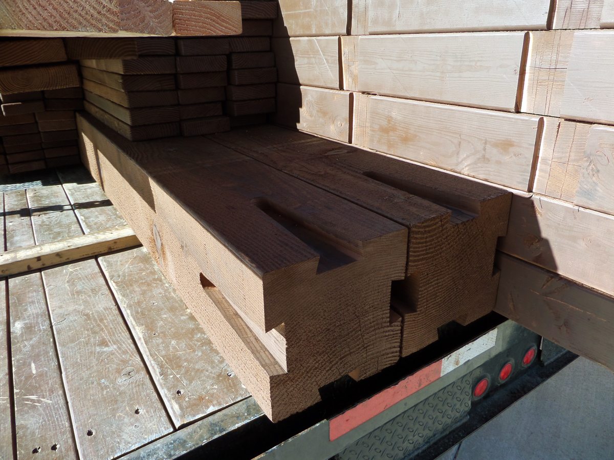 wtf-pergola-kit-truck timber frame pergola kit