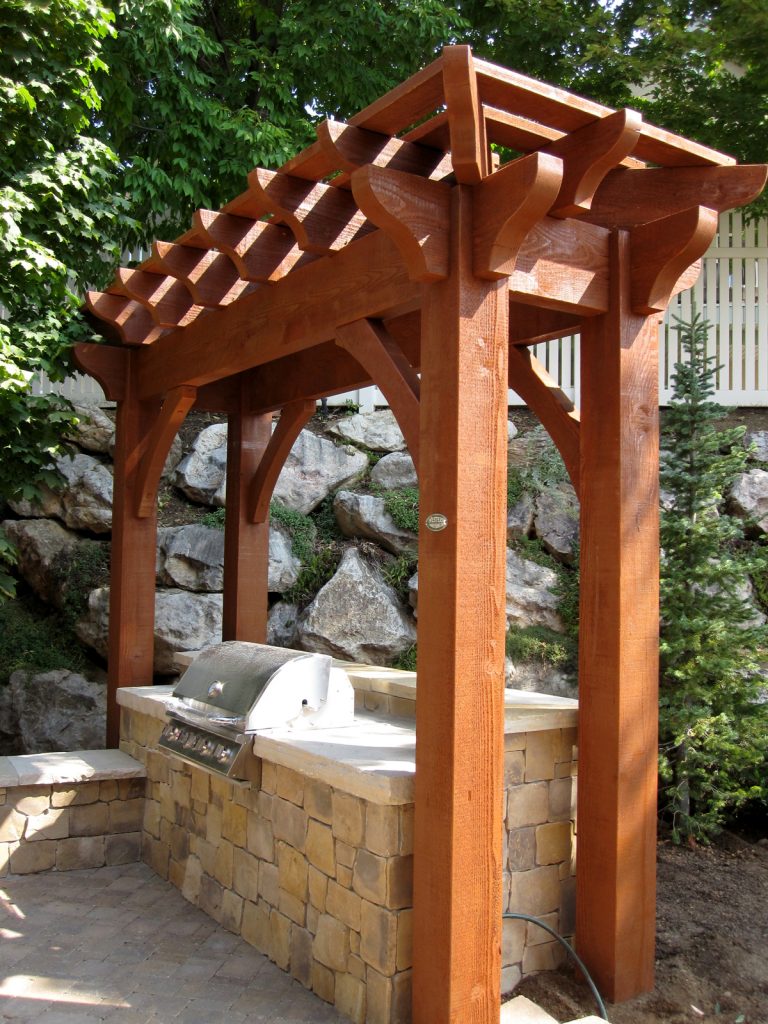 arbor over grill