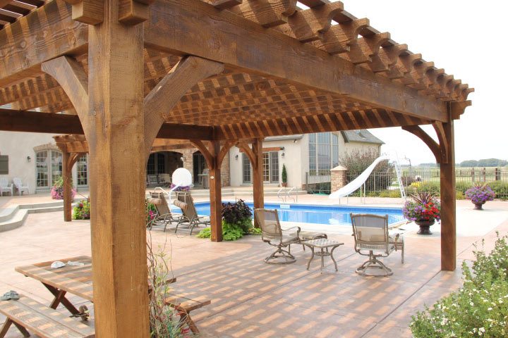 shade for pool pergolas