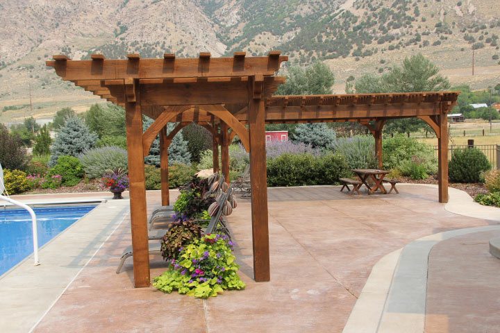 shade for pool pergolas