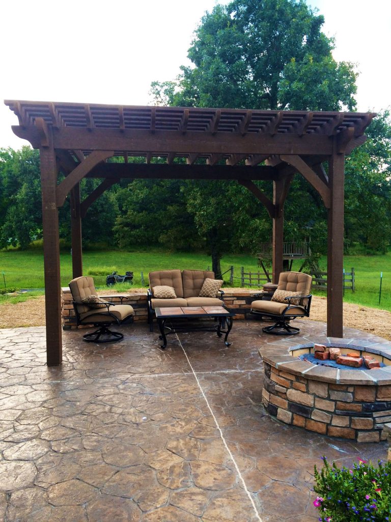 walker-teri-kentucky-pergola timber frame pergola kit
