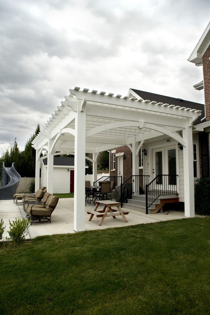 diy poolside pergola kit