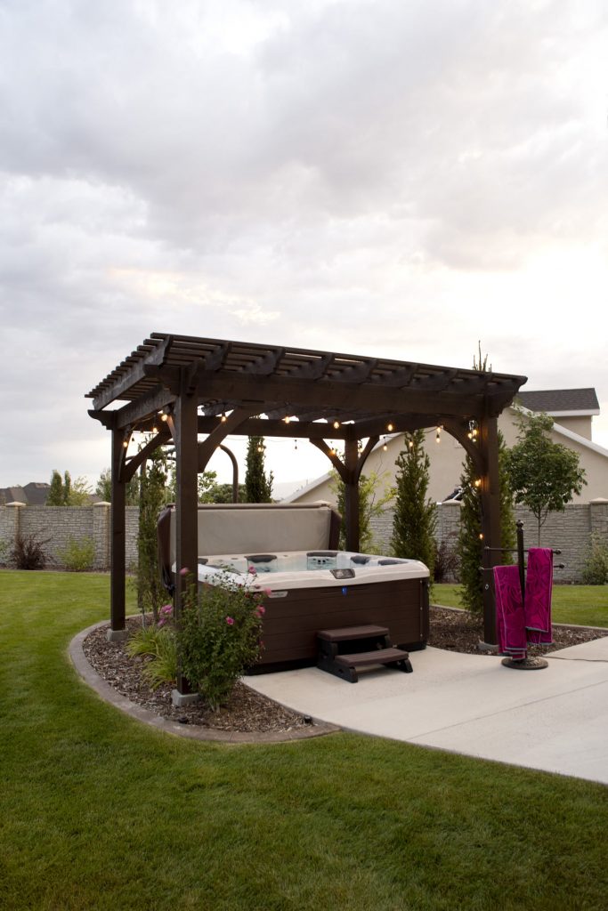 timber frame pergola kit