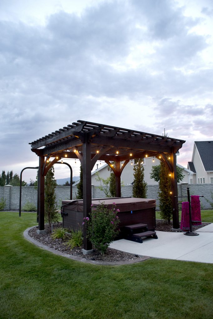 timber frame pergola kit