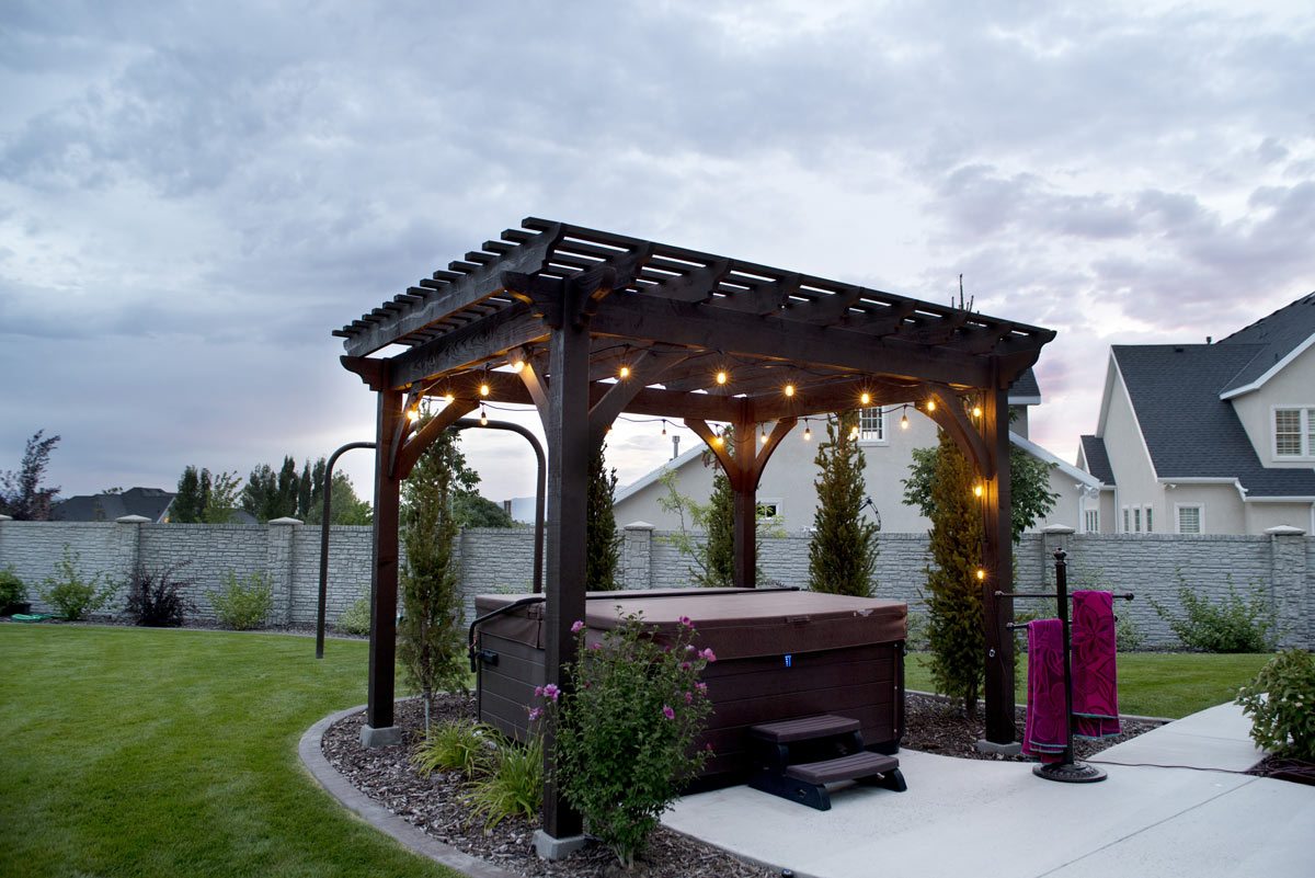 timber frame pergola kit