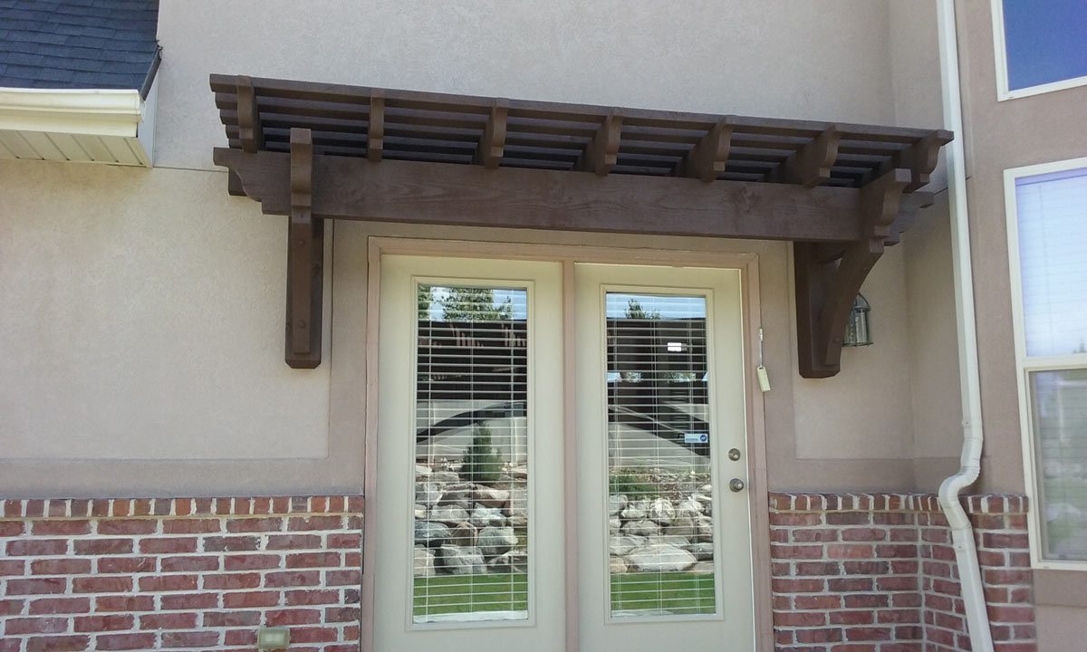 awning-3x8paul-messer timber frame DIY awning kit