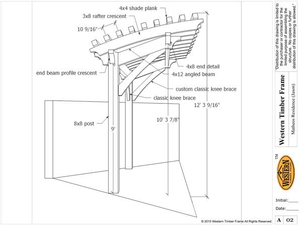 plans for timber frame arbor