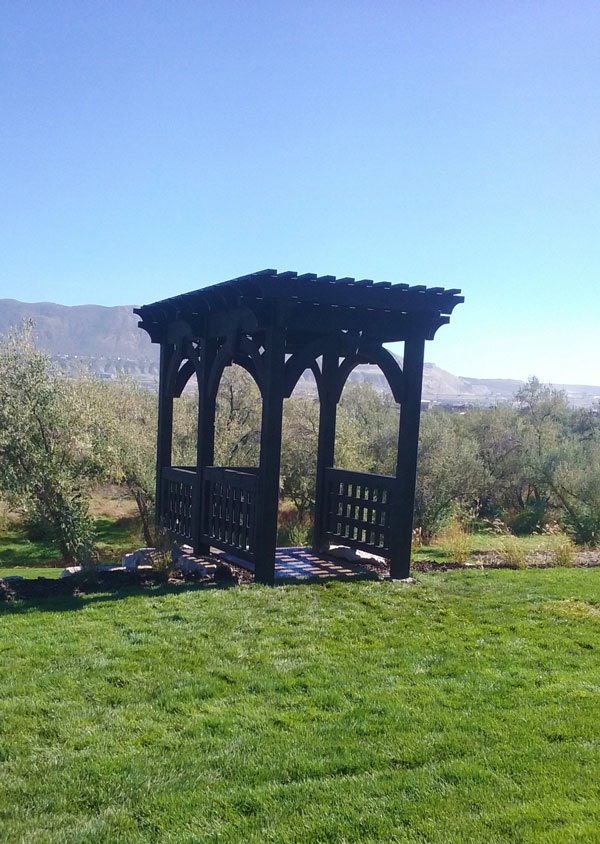 timber frame arbor kit