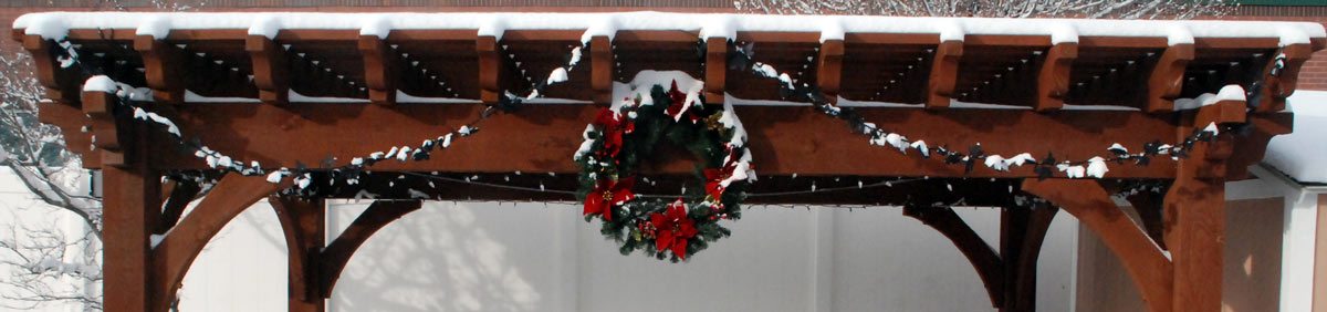 burgon-pergola-christmas pergola-christmas