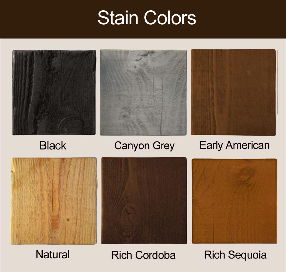 color-stain-two Stain color choices