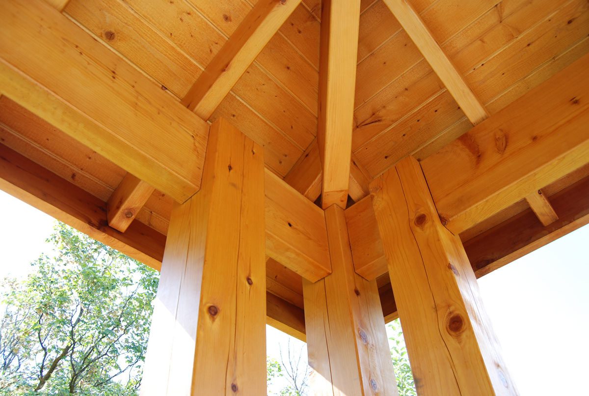 dotson-roof timber frame roof