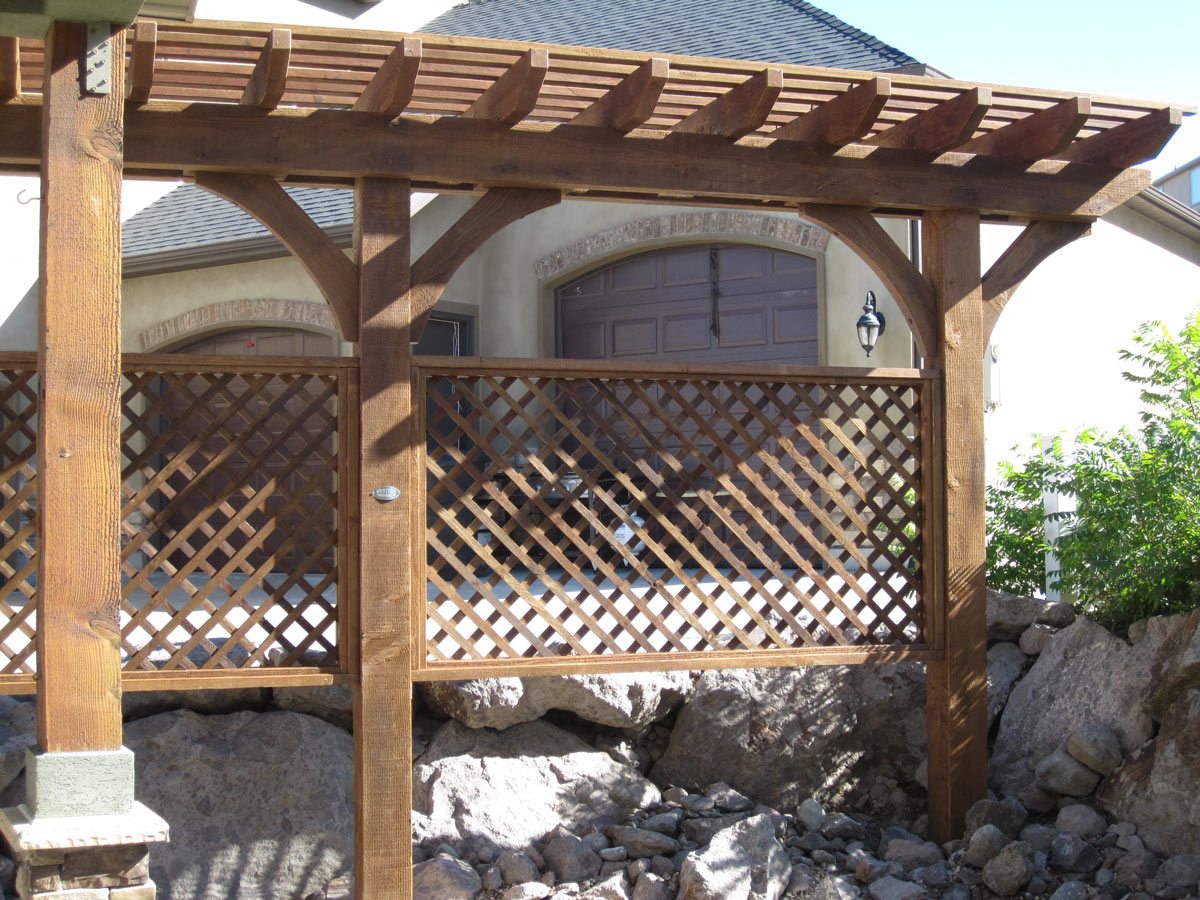 trellis shade privacy