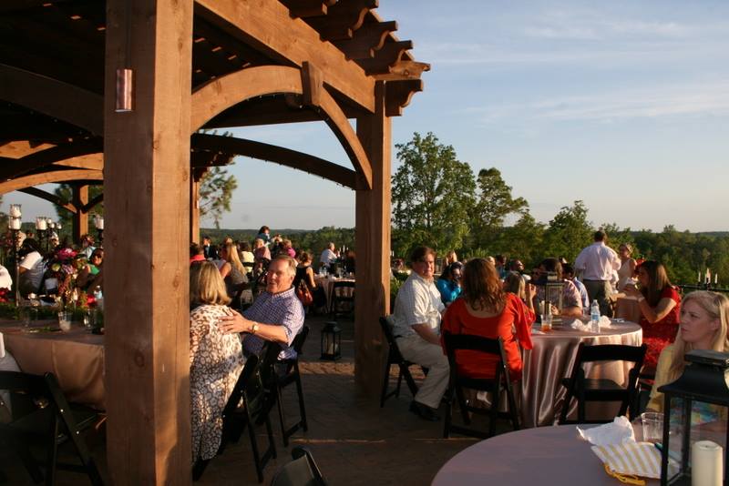 People enjoying food