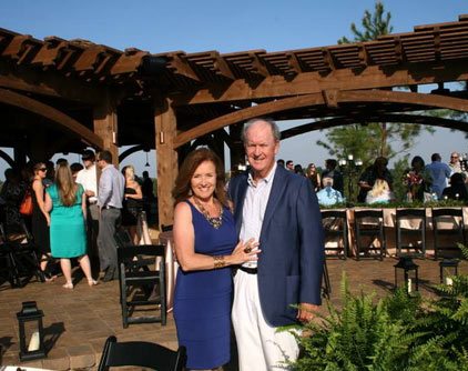 timber frame gazebo couple